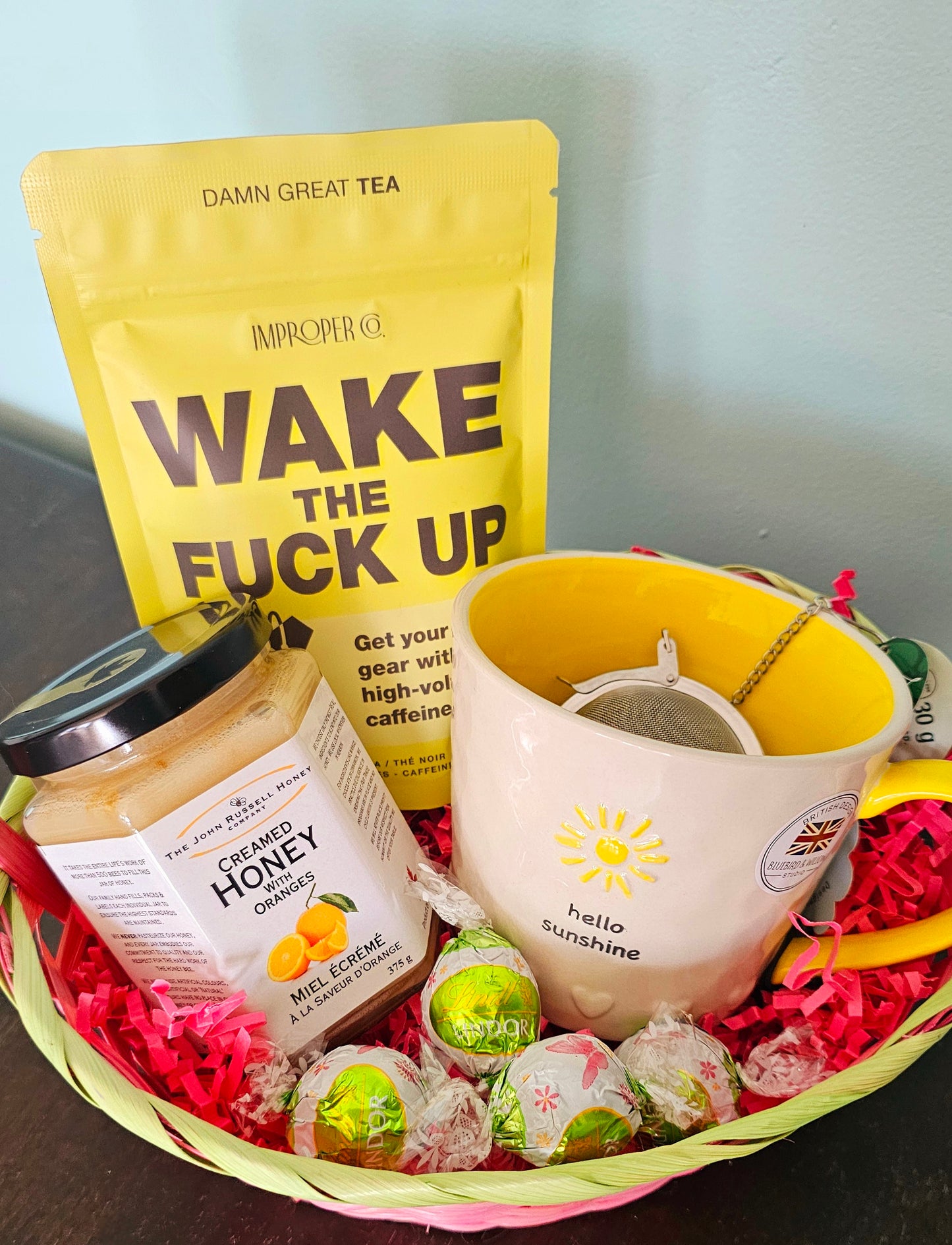 Rise and Shine Self Care Basket