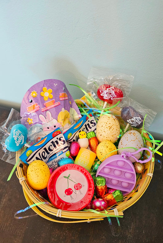 Yellow Easter Basket