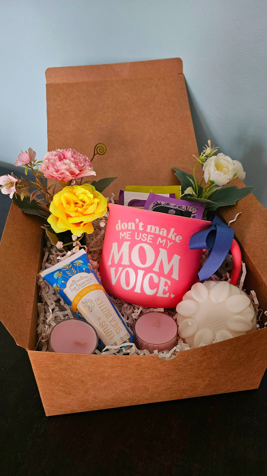 Don't Make Me Use My Mom Voice Gift Box